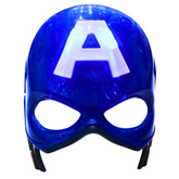 Captain America Hero Mask for Kids – Superhero Costume Accessory with Adjustable Strap